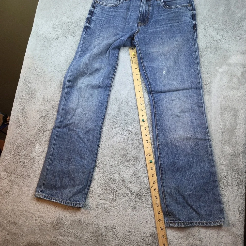 Aeropostale Straight Leg Jeans Mens 30x29 Classic Five Pocket Medium Wash Blue